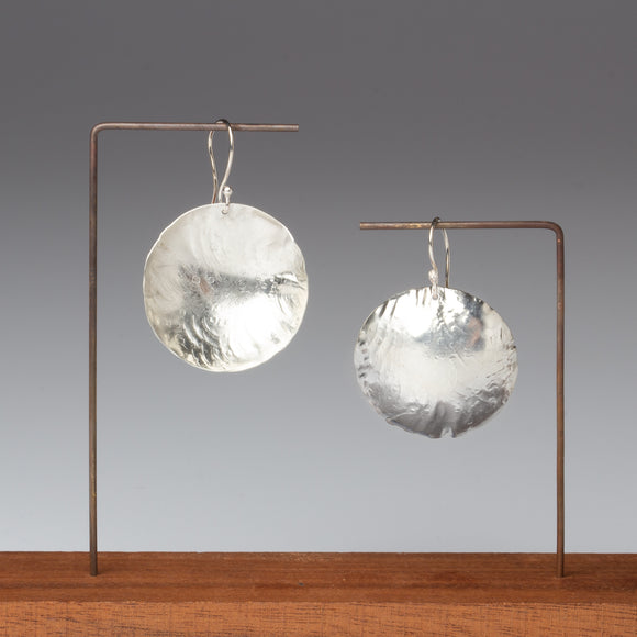 Faux Reticulated Domed Dangles asymetric