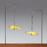 rubber chicken earrings cooperman