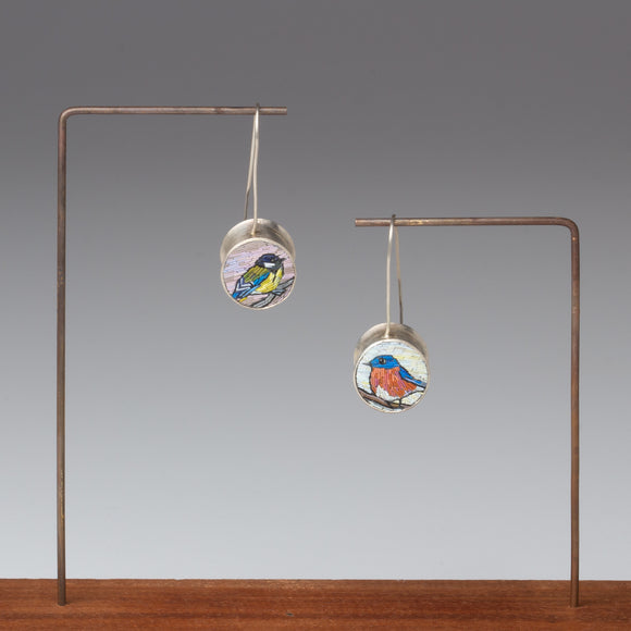 micromosaic song birds Cynthia Toops