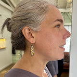 Gold Bubble Earrings