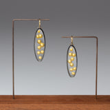 gold, silver, quartz crystal