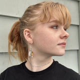 Choke - Sterling Silver, 14k gold, Montana Agate