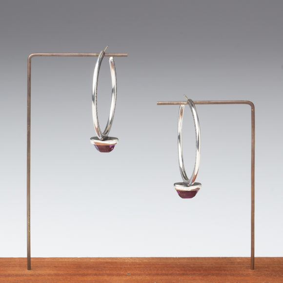 Textured Hoop Earrings