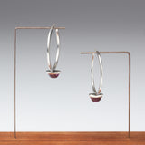 Textured Hoop Earrings