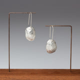 Silver Sea Shells with Pearls