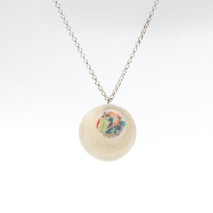 Large Nest Porcelain Necklace