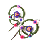 Organic Olives Earrings
