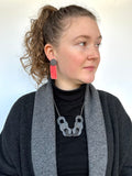Steel Lilac Necklace