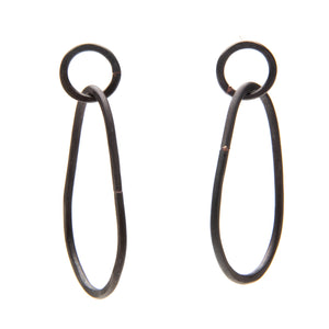 Steel Teardrop Dangles
