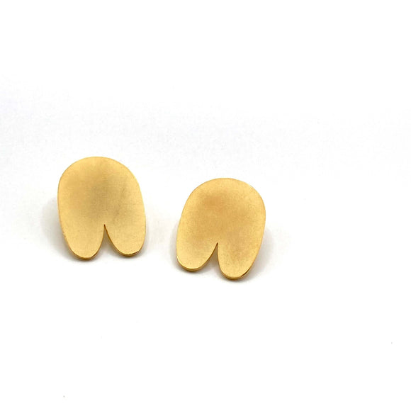 Tulips in Gold Plated Steel