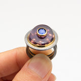Ryan Gardner - Amethyst Gold Bubble Ring
