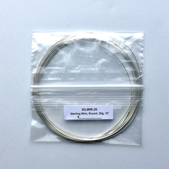 Sterling Silver Round Wire