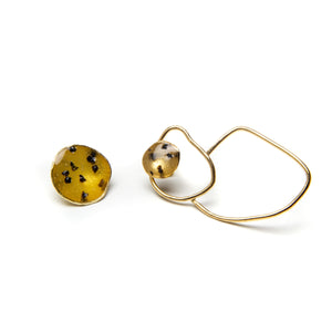 Relic Earrings in Gold