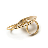 Vicious Cycle Gold Ring