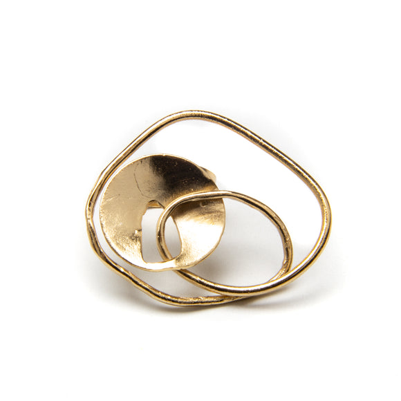 Vicious Cycle Gold Ring