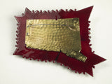 Statemeant2020 brooch  bronze, gilding metal, sterling silver, brass, leaded enamel