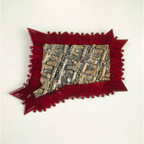 Statemeant2020 brooch  bronze, gilding metal, sterling silver, brass, leaded enamel