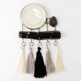 Statemeant2020 sterling silver, fine silver, black coral (found), vintage mother-of-pearl button, sea shell, brass.