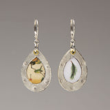 Nancy Hom  - Till I Am One with the Trees and Mountains Mask and Bird Earring Set vintage Japanese cotton