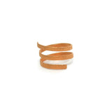 "Infinity" Ring in 24k gold plate