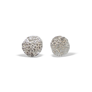 Round Textured Earrings