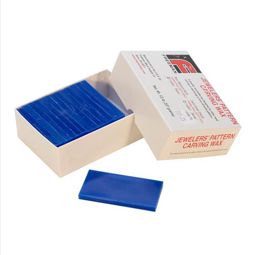 Wax, Carving Blocks, Blue Medium, Sliced, 1/2lb